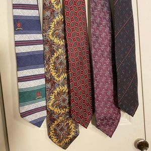 BUNDLE of 5 ties
